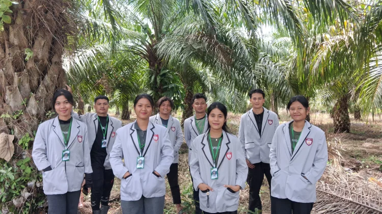 Prodi Agro Teknologi UNIAS Magang di Kebun Sawit Nisel
