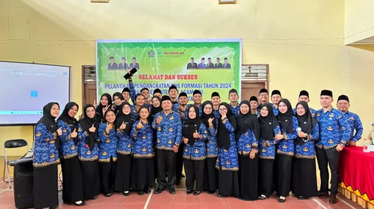 31 CPNS Kemenag Nisel Dilantik jadi PNS