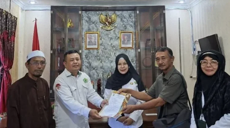 Kemenag Nisel Terima Audiensi Yayasan Wakaf Suluh Nagari Cabang Pulau-Pulau Batu