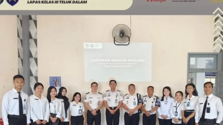 Kalapas Telda Apresiasi Inovasi Peserta Magang Kemnaker