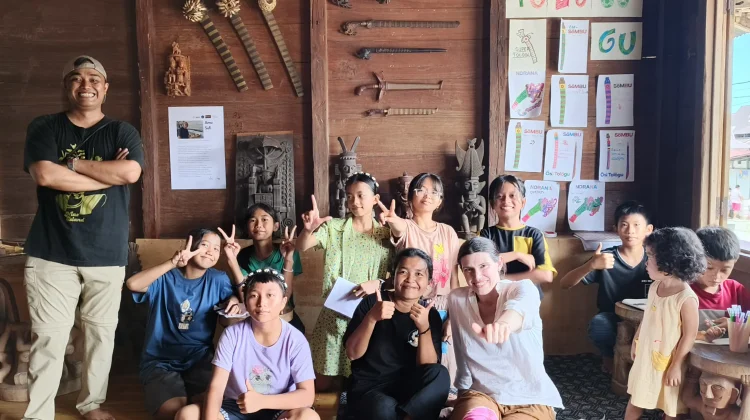 Siswa SOL BKPN Bawomataluo, Antusias Kenali Warisan Budaya Nias