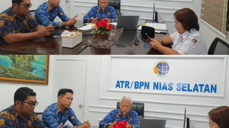 Kantah Nias Selatan dan BRI Telukdalam Jalin Sinergi