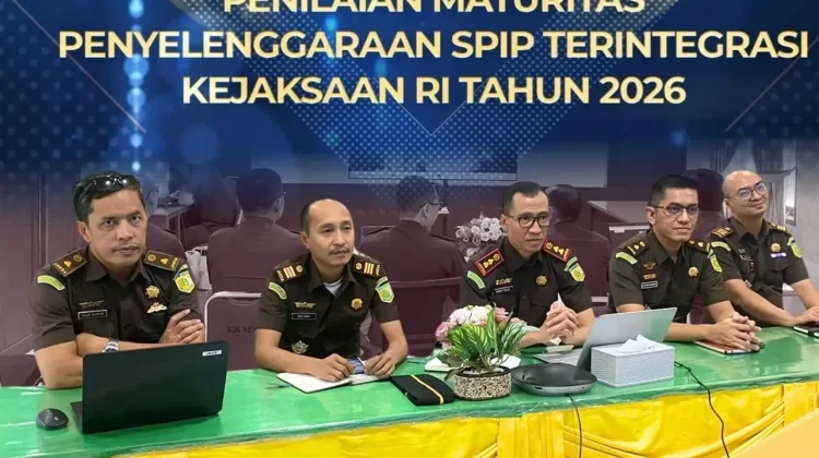 Kajari Nias Selatan Ikuti Kick-off Meeting SPIP