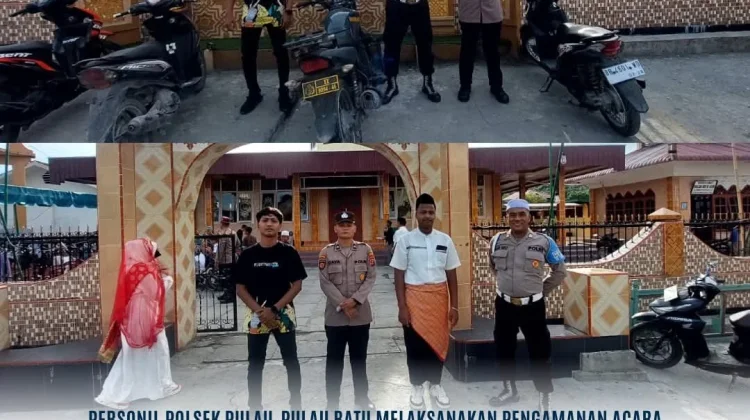 Polsek Pulau Batu Amankan Pawai Ta’aruf Muharram