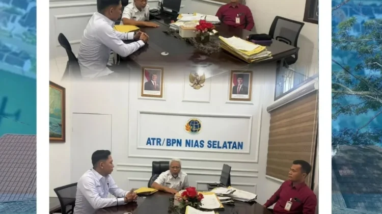 Kantah Nias Selatan Bahas Kerja Sama Bank Sumut