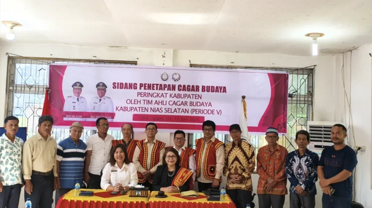 Disbudparpora Nias Selatan Gelar Sidang Penetapan Cagar Budaya