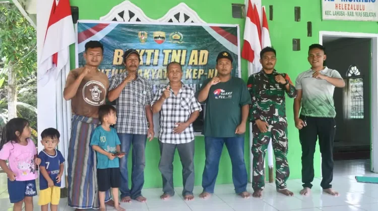 Rehabilitasi Mesjid Al-Mukhlis di Lahusa Rampung Melalui Karbak TNI AD