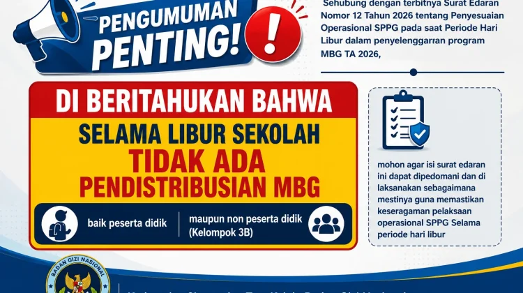 BGN Sesuaikan Operasional SPPG saat Libur Sekolah