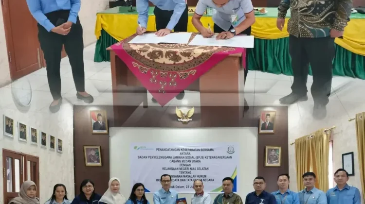 Optimalkan Hukum, Kejari Nias Selatan Gandeng BPJS