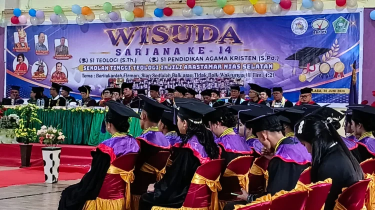 STT Injili Arastamar Nias Selatan Gelar Wisuda Sarjana ke-14