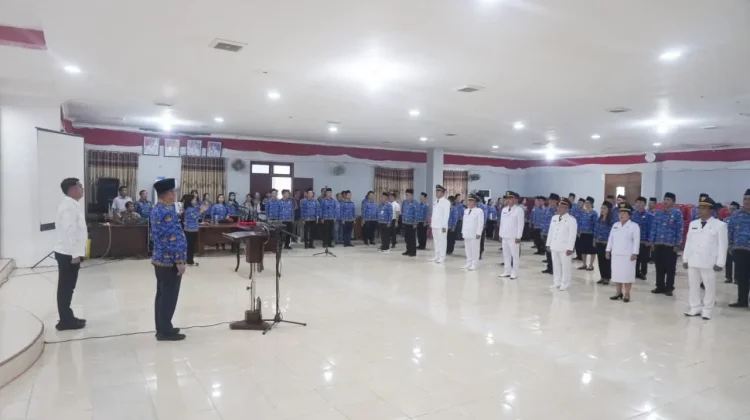 Bupati Nisel Lantik 64 Pejabat Administrator dan Pengawas