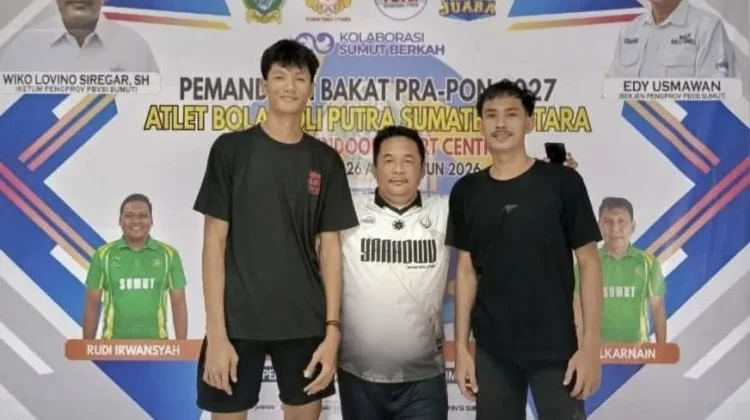 PBVSI Sumut Kembali Panggil Dua Atlet Voli Nisel untuk Pemanduan Bakat Pra PON 2028