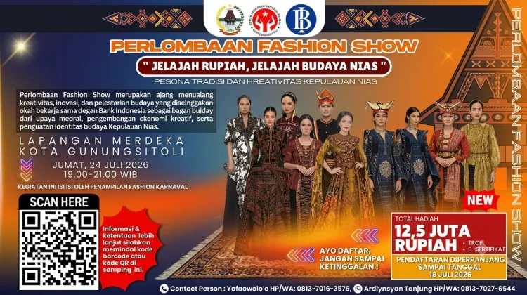 Dekranasda dan BI Gelar Lomba Fashion Show Bertema Budaya Nias