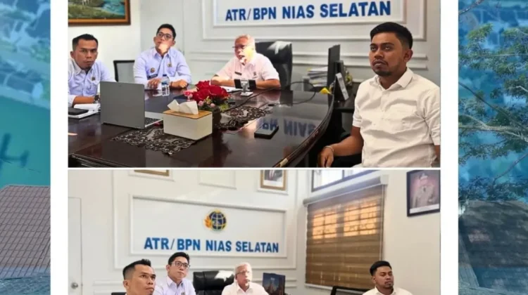 Kantor Pertanahan Nias Selatan Perkuat Sinergitas Komunikasi Publik