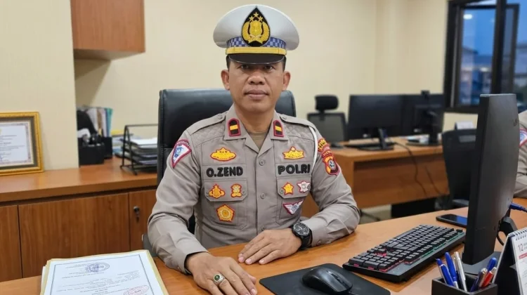 Lapangan Merdeka Jadi Lokasi Nobar, Satlantas Polres Nias Bersiaga