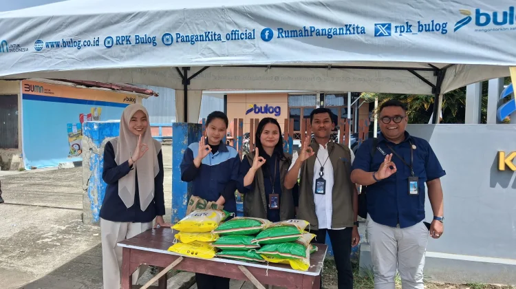 Bulog Nias Gelar Gerakan Pangan Murah Tekan Inflasi