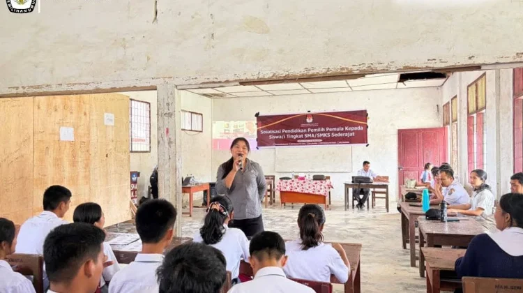 Siswa Siswi SMAN 1 Mazino Ikuti Sosialisasi Pendidikan Politik