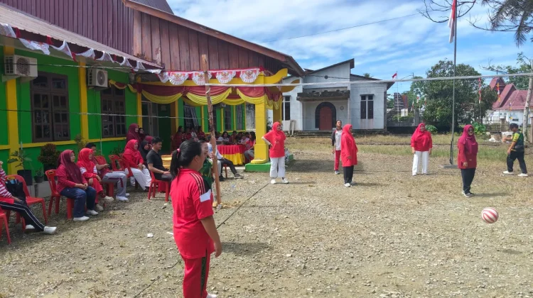 Kontingen MIN 1 Nisel Ramaikan Perlombaan HUT RI di Lingkungan Kemenag