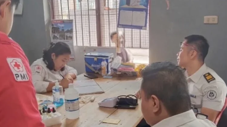 Lapas Kelas III Telda Gelar Donor Darah Bersama PMI Nias