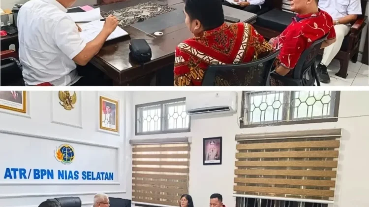 DPRD dan Kantor Pertanahan Nias Selatan Perkuat Sinergi