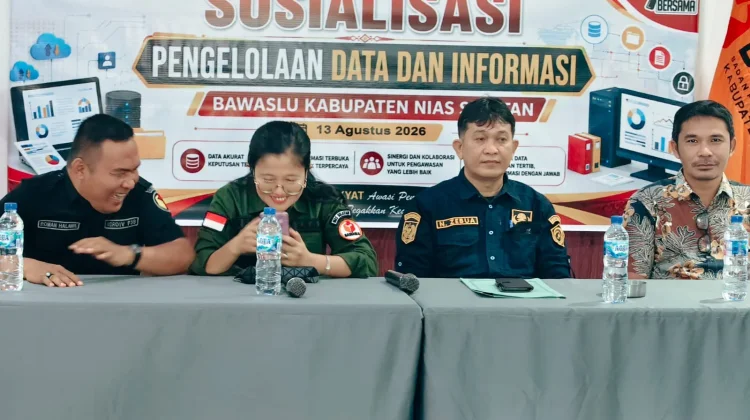 Bawaslu Nias Selatan Perkuat Tata Kelola Data dan Informasi