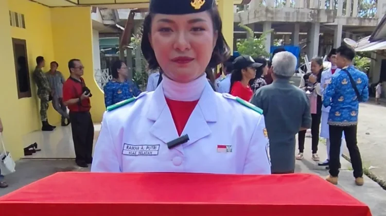 Raikha Ikuti Jejak Sang Kakak Jadi Pembawa Baki Paskibraka Nisel
