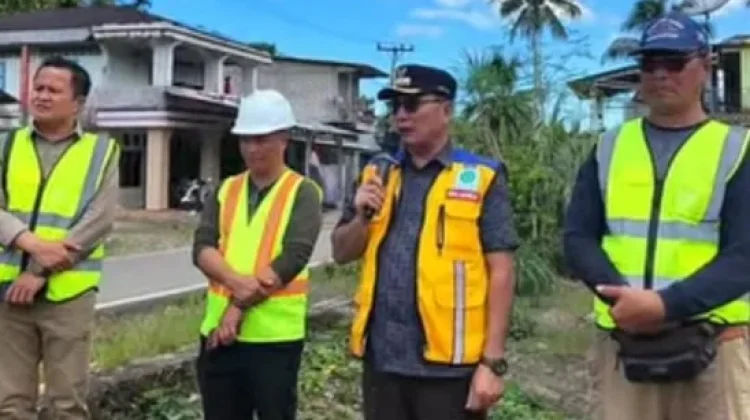 Pemkab Nias Selatan Mulai Rekonstruksi Jalan Gomo - Mazo