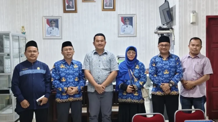 Kemenag Nisel Bahas Pembentukan Lembaga Keagamaan dengan Pemkab Nisel