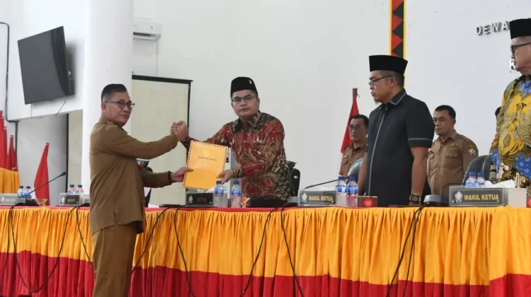 Bupati Nias Selatan Hadiri Paripurna Penetapan KUA-PPAS