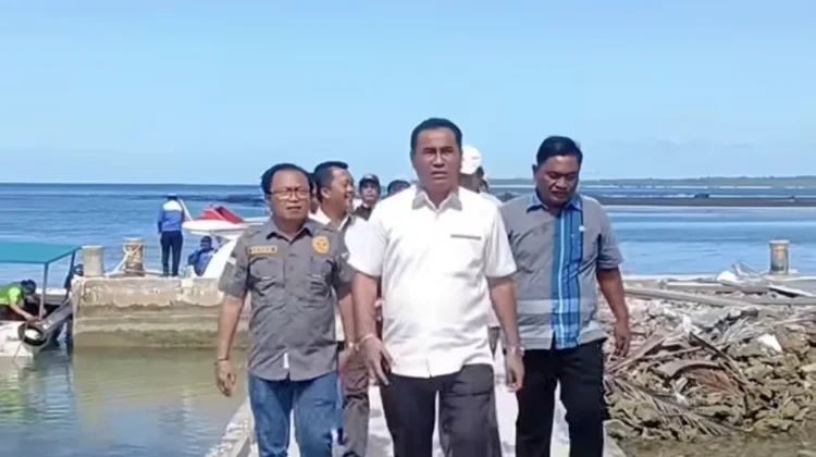 Wakil Bupati Nias Selatan Tinjau Kantor Camat Tanah Masa