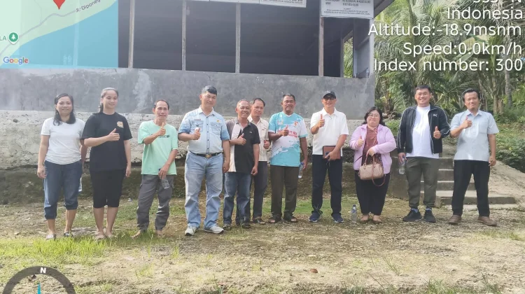 Camat Telukdalam Pimpin Monitoring Dana Desa Ganowo Saua