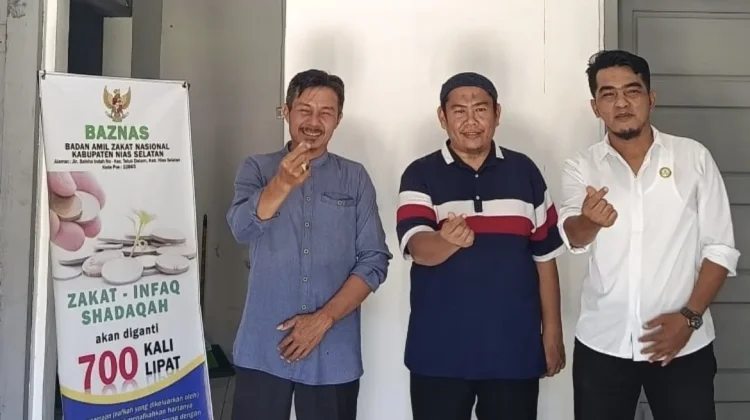 KUA Pulau Pulau Batu dan BAZNAS Nisel Berkomitmen Perkuat Program Sosial Keumatan