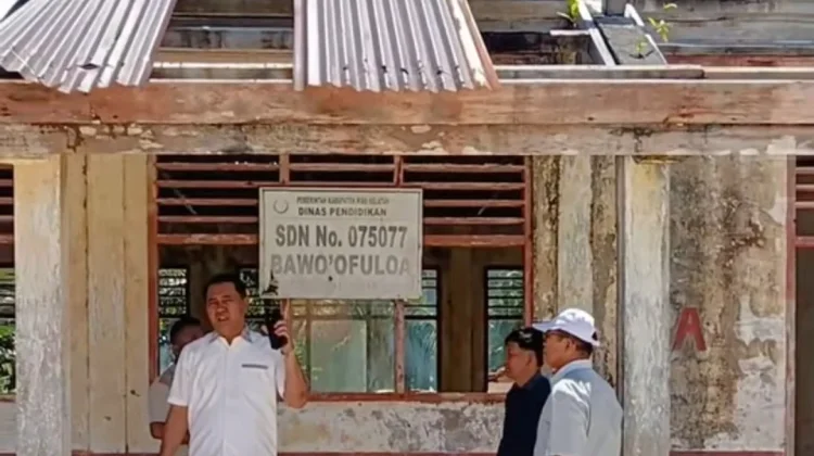Tinjau Tiga Sekolah di Tanah Masa, Wabup Nias Selatan Serap Beragam Aspirasi