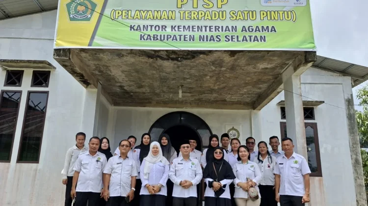 Kemenag Nisel Luncurkan Pelayanan Terpadu Satu Pintu (PTSP)