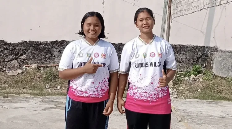 PBVSI Nisel Kembali Fasilitasi Dua Pelajar Putri untuk Latihan di Medan