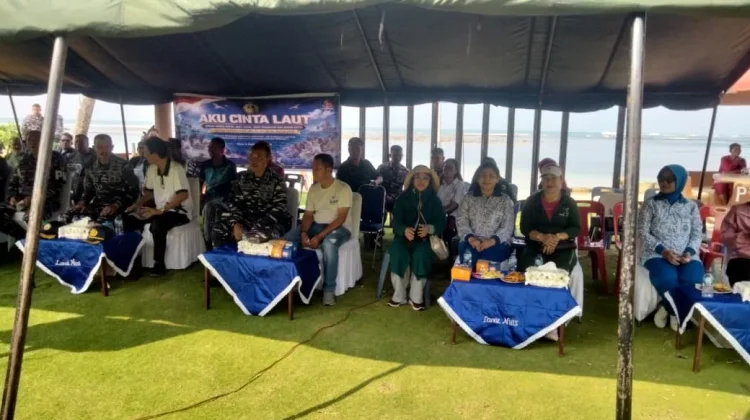 Kemenag Nisel Berpartisipasi dalam Aksi 'Aku Cinta Laut' LANAL Nias