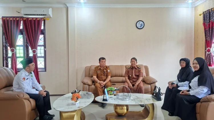 Kemenag Nisel Terima Kunjungan Dukcapil dan Camat PP Batu