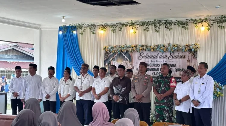 Camat PP Batu Lantik Pengurus LPTQ Sekaligus Buka Pelaksanaan MTQ Kecamatan