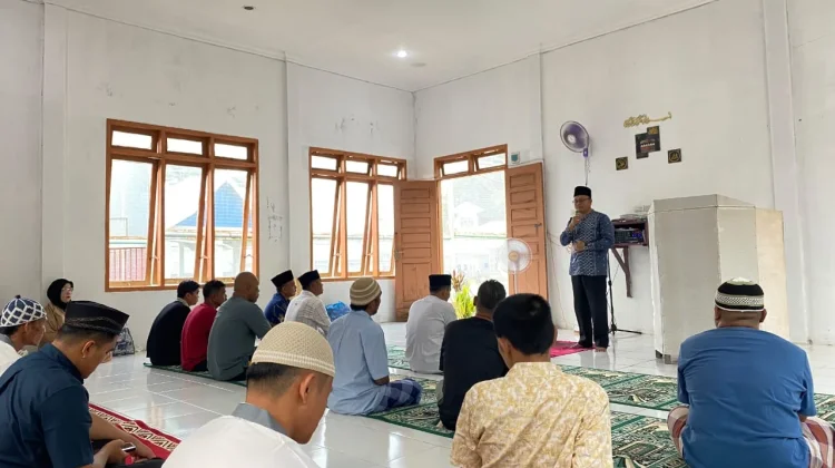 Lapas Telda Gelar Sholat Istisqoh Serentak, Ustad Fahmi R. Hulu Pimpin Ibadah