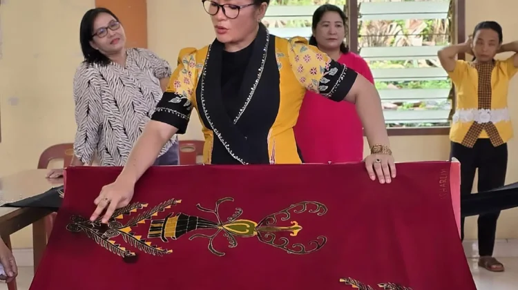 Yuslian Harefa Berdayakan Warga Lapas lewat Batik
