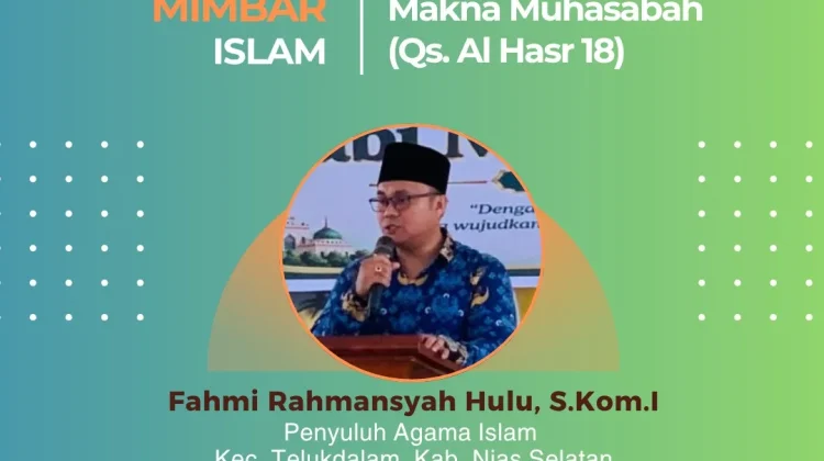 Ustad Fahmi Hulu Ajak Umat Memperbarui 'Perahu Kehidupan'
