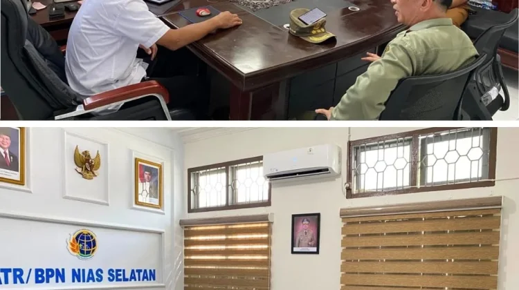 Kantor Pertanahan Nias Selatan Perkuat Sinergi Kehutanan
