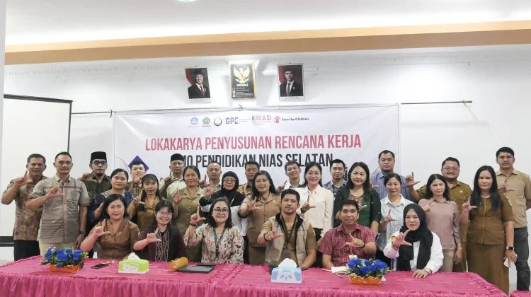 Program KREASI Gelar Lokakarya Penyusunan Rencana Kerja 'Omo' Pendidikan Nisel