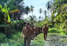 Bupati Nisel Tinjau Lokasi Pembukaan Badan Jalan Baru di Kecamatan Somambawa