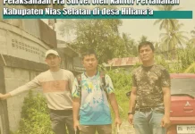 Kantah Nisel Lakukan Pra-Survei Tanah di Desa Hiliana’a
