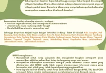 Prospek Cuaca Mingguan Sumatera Utara Periode 2-9 Maret 2026