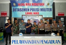 Sipropam Polres Nias Selatan Perkuat Sinergitas TNI-Polri
