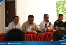 Bupati Nias Selatan Hadiri Sertijab Koordinator Forkada Kepulauan Nias
