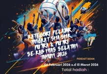 Jaring Atlet Berbakat, ‎PBVSI Kabupaten Nias Gelar Turnamen Voli Antar Pelajar SMA