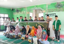 Safari Ramadhan, GP Ansor NIAS II Bagi Sembako